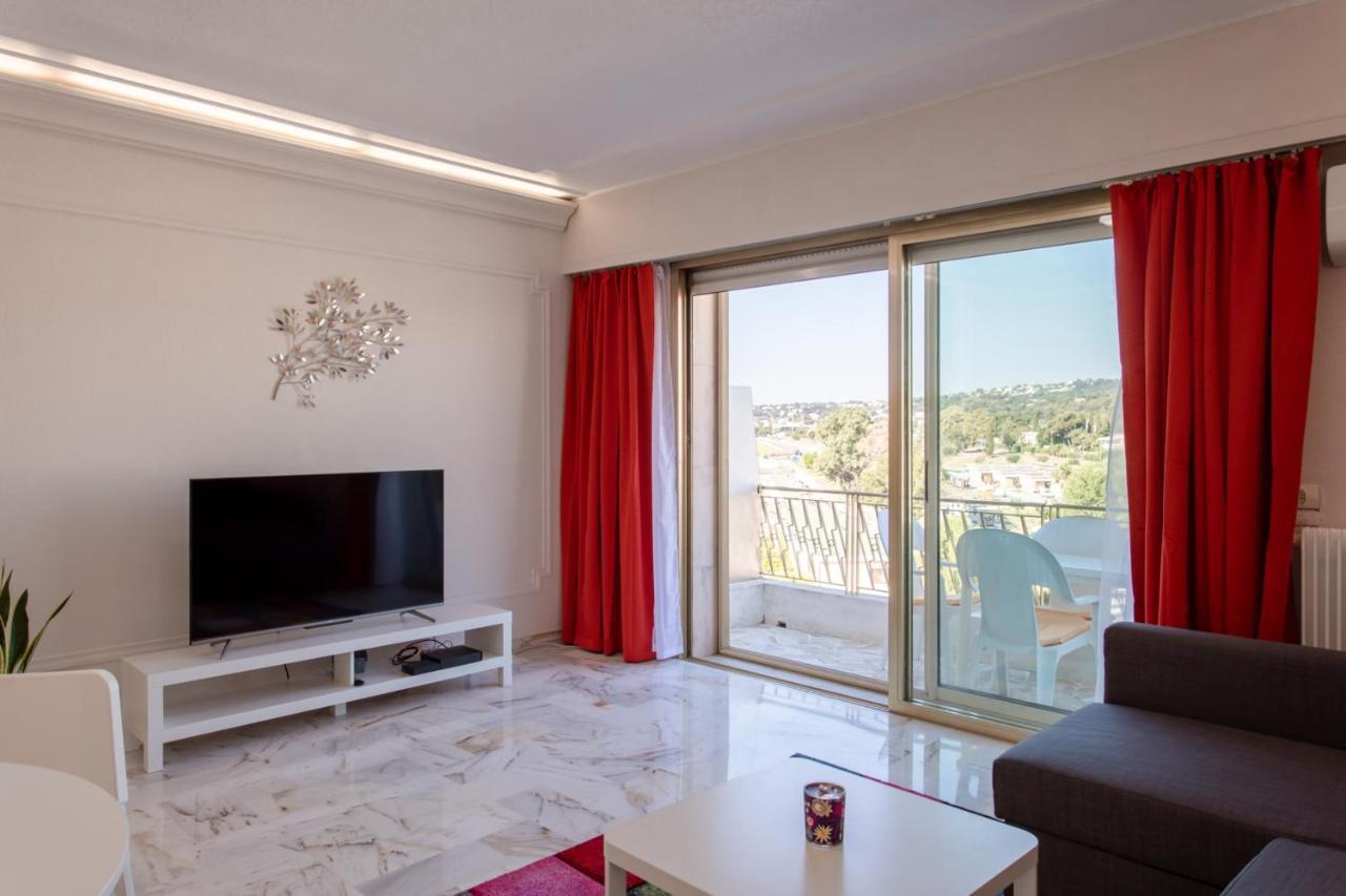 Superb Apartment With Terrace And Sea View Near Beaches And City Center Cagnes-sur-Mer Zewnętrze zdjęcie